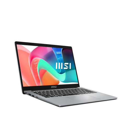 Kannettava tietokone MSI Modern 13 F13MG-007NL, 13.3 FHD, Intel Core i5, RAM 16GB, 512GB SSD, Intel Iris Xe Graphics, Windows 11 Home, Silver 9S7-13S122-007