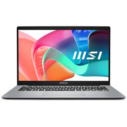 Kannettava tietokone MSI Modern 14 F13MG-019NL, 14 FHD, Intel Core i3, RAM 8GB, 512GB SSD, Intel UHD Graphics, Windows 11 Home, Silver 9S7-14S122-019