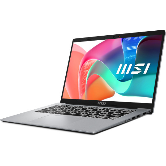 Kannettava tietokone MSI Modern 14 F13MG-019NL, 14 FHD, Intel Core i3, RAM 8GB, 512GB SSD, Intel UHD Graphics, Windows 11 Home, Silver 9S7-14S122-019