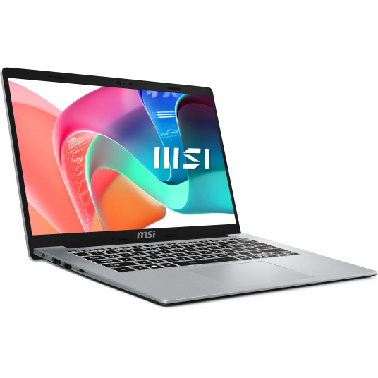 Kannettava tietokone MSI Modern 14 F13MG-019NL, 14 FHD, Intel Core i3, RAM 8GB, 512GB SSD, Intel UHD Graphics, Windows 11 Home, Silver 9S7-14S122-019