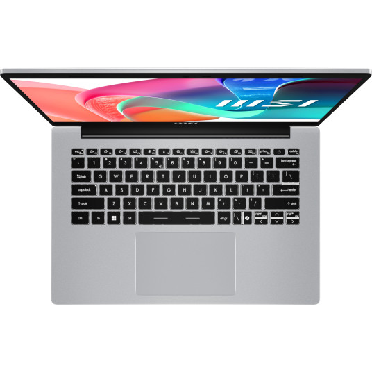 Kannettava tietokone MSI Modern 14 F13MG-019NL, 14 FHD, Intel Core i3, RAM 8GB, 512GB SSD, Intel UHD Graphics, Windows 11 Home, Silver 9S7-14S122-019