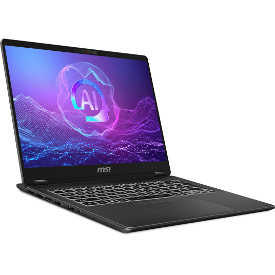 Kannettava tietokone MSI Prestige 14 AI+ Evo C2VMG-010NL, 14 2.8K, Intel Core Ultra 7, RAM 32GB, 1TB SSD, Intel Arc Graphics, Windows 11 Home, Gray 9S7-14N321-010