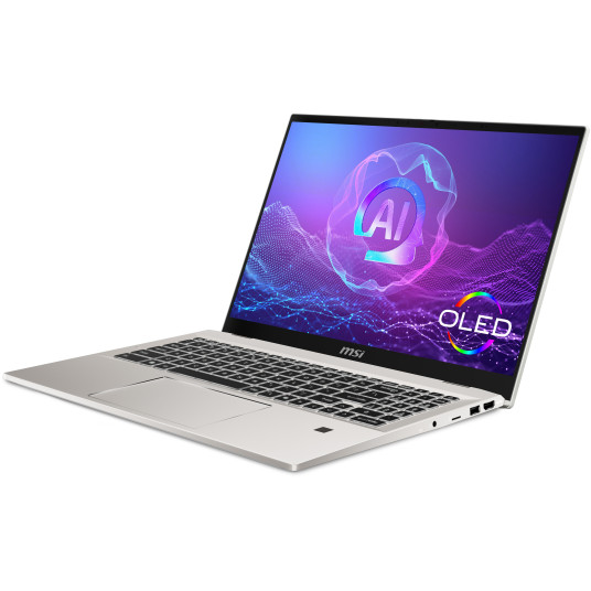 Kannettava tietokone MSI Prestige A16 AI+ A3HMG-050NL, 16 4K, AMD Ryzen AI 9, RAM 32GB, 1TB SSD, AMD Radeon 880M Graphics, Windows 11 Pro, Silver 9S7-159K32-050