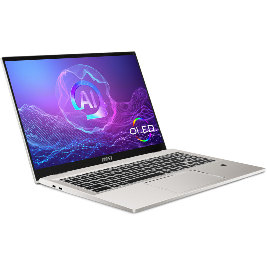 Kannettava tietokone MSI Prestige A16 AI+ A3HMG-050NL, 16 4K, AMD Ryzen AI 9, RAM 32GB, 1TB SSD, AMD Radeon 880M Graphics, Windows 11 Pro, Silver 9S7-159K32-050