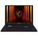 Kannettava tietokone MSI Raider A18 HX A9WIG-011NL, 18 4K, AMD Ryzen 9, RAM 64GB, 2TB SSD, NVIDIA GeForce RTX 5080, Windows 11 Home, Black 9S7-182L72-011