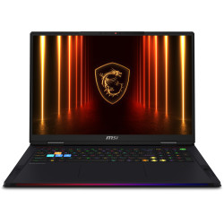 Kannettava tietokone MSI Raider A18 HX A9WIG-011NL, 18 4K, AMD Ryzen 9, RAM 64GB, 2TB SSD, NVIDIA GeForce RTX 5080, Windows 11 Home, Black 9S7-182L72-011