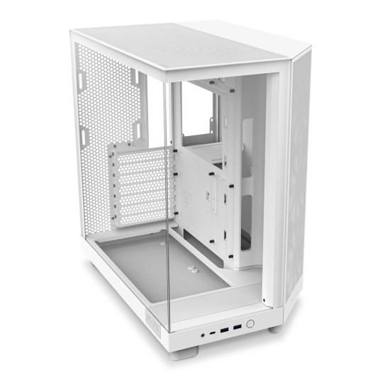 NZXT H6 Flow RGB valkoinen