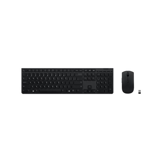 Lenovo | Professional Wireless Rechargeable Combo Keyboard and Mouse | Keyboard and Mouse Set | Wireless | Mouse included | Estonia | Bluetooth | Grey