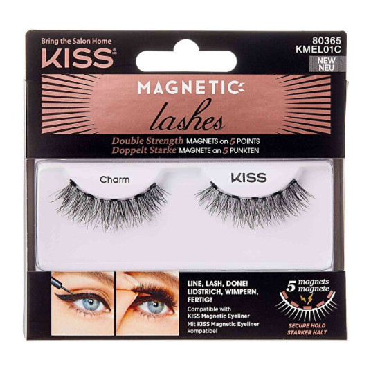 KISS - Magnetic Lashes 01 Charm (Magnetic Lashes Double Strength)