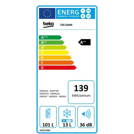 Minijääkaappi Beko TSE1284N