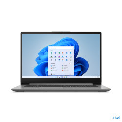 Kannettava tietokone Lenovo IdeaPad 3 17IAU7, 17.3 FHD AG 300N N 72%, Intel I5-1235U, RAM 16GB, 512GB SSD, Intel Iris Xe Graphics, Windows 11 Home, Arctic Grey 82RL00DSLT