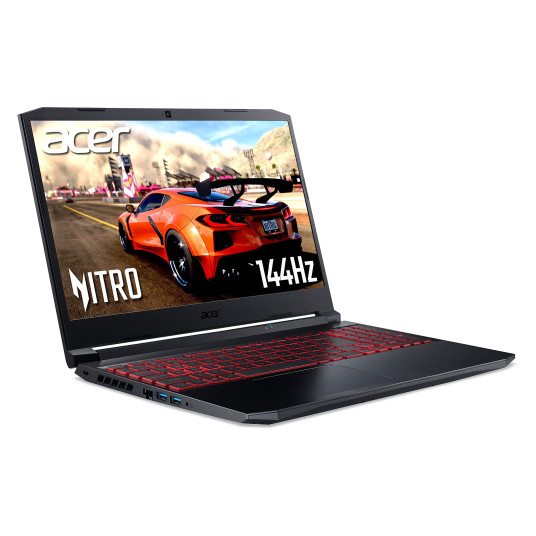 Acer Nitro 5 AN515-45 AMD Ryzen 5 5600H (6C/12T, 3.3 - 4.2 GHz, 16 MB)|15.6" FHD 1920x1080 144 Hz|GeForce RTX 3060|16 GB DDR4|512GB SSD|Wi-fi 6+BT5|Win11|päivitetty/uusittu