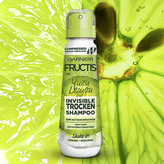 Garnier - Invisible Shampoo yuzu-sitruunan tuoksulla (Invisible Shampoo) 100 ml