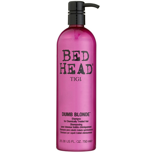 Tigi - Shampoo kemiallisesti käsitellyille vaaleille hiuksille Bed Head Dumb Blonde (Shampoo) - 750 ml