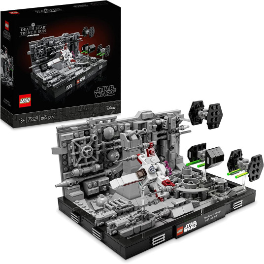 LEGO Star Wars 75329 Death Star Trench Run Diorama Constructor