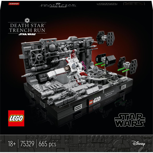 LEGO Star Wars 75329 Death Star Trench Run Diorama Constructor