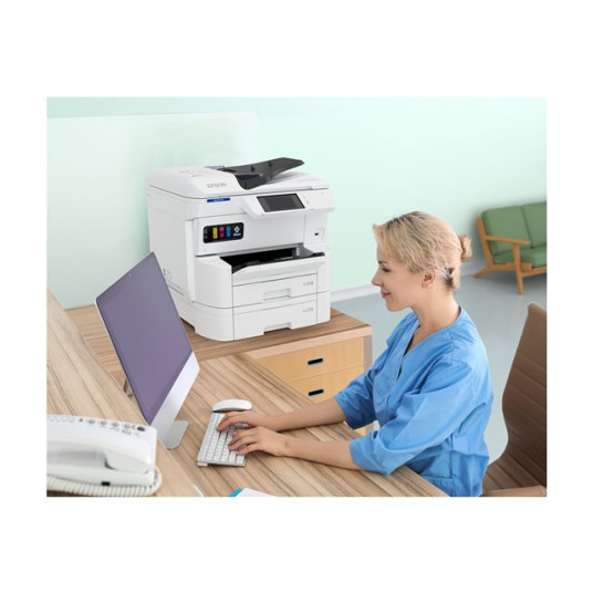 EPSON WF Pro EM-C7100DWF Mustesuihkumonitoimilaite (MFP)