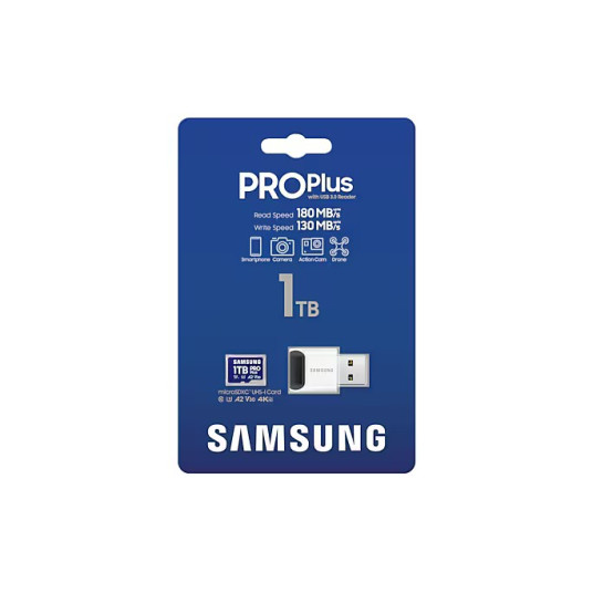 Memory card MB-MD1T0SB/WW 1TB PRO Plus mSD + reader