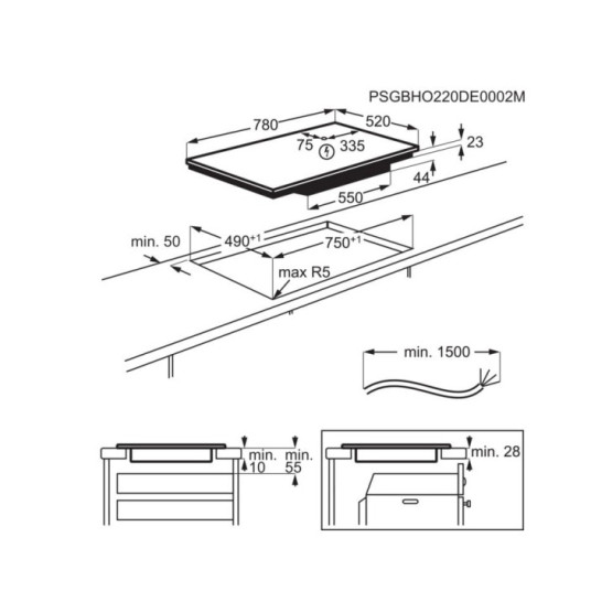 ELECTROLUX EIV83443CT