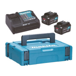 MAKITA POWER KIT 12V (BL1041Bx2+DC10SB) MAKPAC MAKPAC