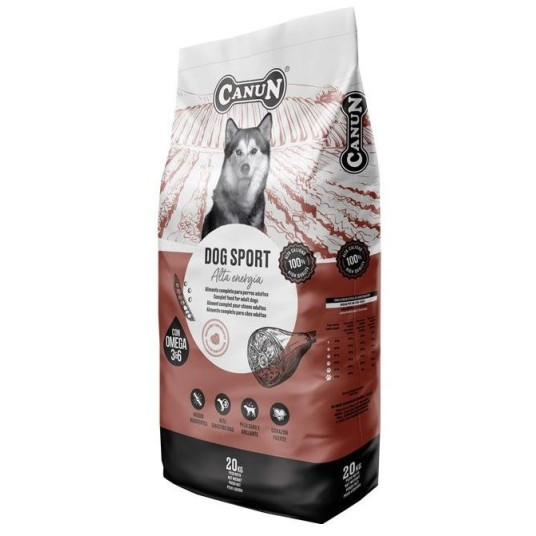 CANUN Dog Sport Beef - kuivaruoka koirille - 20 kg