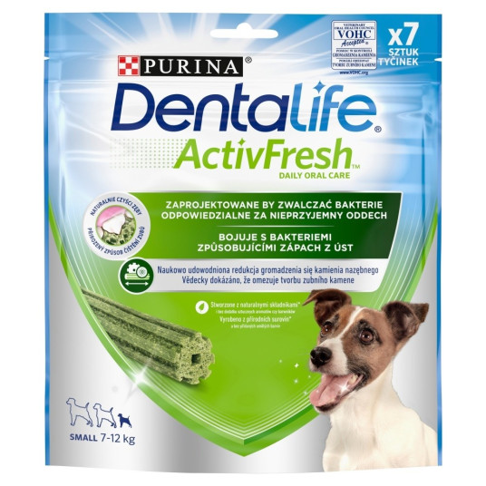 PURINA Dentalife Active Fresh Small - Hammasvälipala koirille - 115g