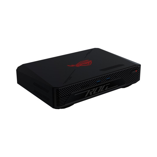 ASUS ROG NUC RNUC14SRKU9189A2I Intel Core Ultra 9 185H 32 Gt DDR5-SDRAM 1 TB SSD NVIDIA GeForce RTX 4070 Windows 11 Home Mini PC Mini tietokone Musta