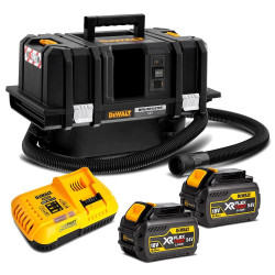 Vacuum cleaner, 54V, capacity 12L, 2000W, wet and dry, 2x6.0Ah