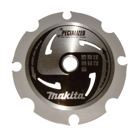 MAKITA CIRCULAR SAW BLADE 165x20x4Z SPECIALIZED FIBER CEMENT BOARDS