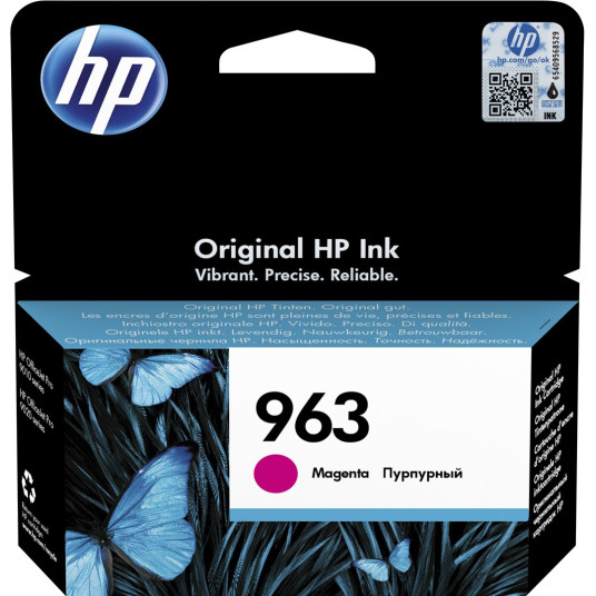 HP 963 Magenta alkuperäinen mustekasetti