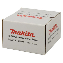 MAKITA STAPLES 18GA 5,7x30mm /5056pcs. GALVANIZED