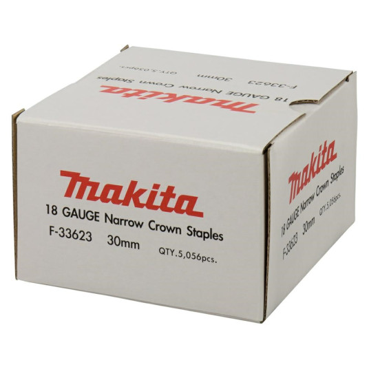 MAKITA STAPLES 18GA 5,7x30mm /5056pcs. GALVANIZED