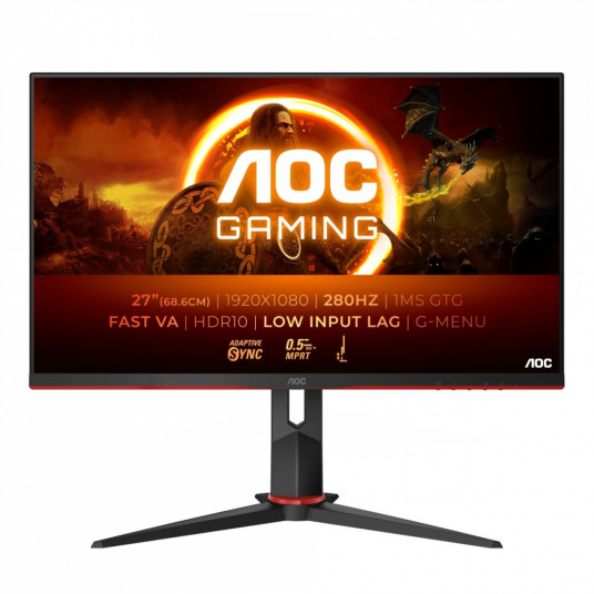 AOC 27G2ZN3 27'' Fast VA 280Hz HDMIx2 DP Pivot HDMIx2 DP Pivot