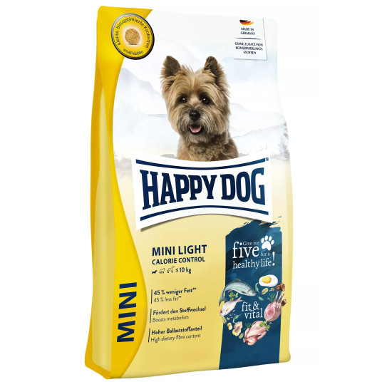 Happy Dog Koiran kuivaruoka Fit & Vital Mini Light, 4kg