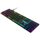 Razer Deathstalker V2 -pelinäppäimistö, violetti kytkin, amerikkalainen asettelu, langallinen, musta