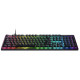 Razer Deathstalker V2 -pelinäppäimistö, violetti kytkin, amerikkalainen asettelu, langallinen, musta