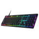 Razer Deathstalker V2 -pelinäppäimistö, violetti kytkin, amerikkalainen asettelu, langallinen, musta