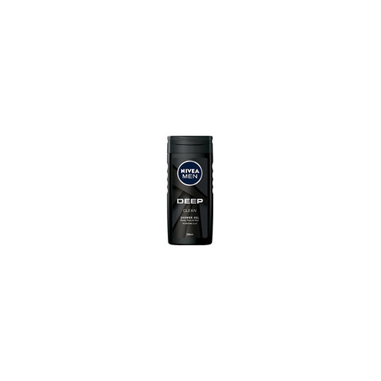 Nivea Deep Clean Shower Gel - Shower gel for men, 250ml