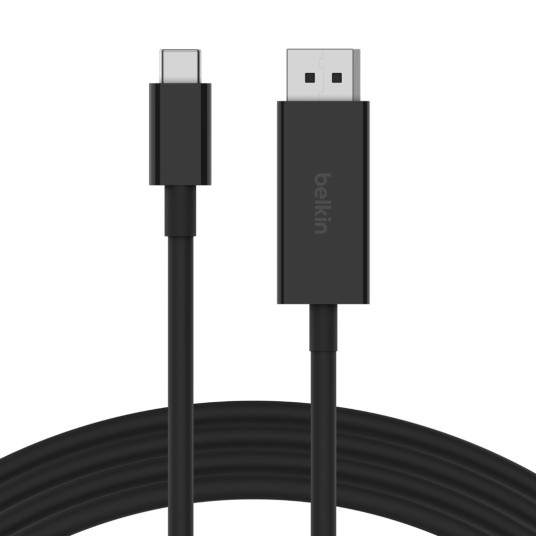 Belkin AVC014bt2MBK 2 m USB Type-C DisplayPort Musta