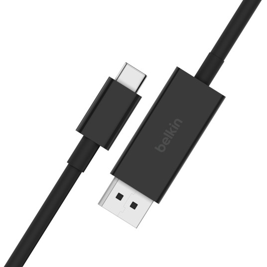Belkin AVC014bt2MBK 2 m USB Type-C DisplayPort Musta
