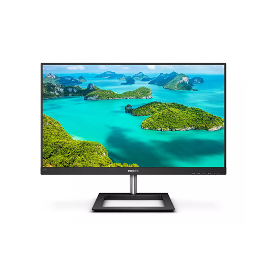 Näyttö Philips LCD-näyttö 278E1A/00 27", IPS, kuvioitu, 4K UHD, 3840 x 2160, 16:9, 4 ms, 350 cd/m², musta