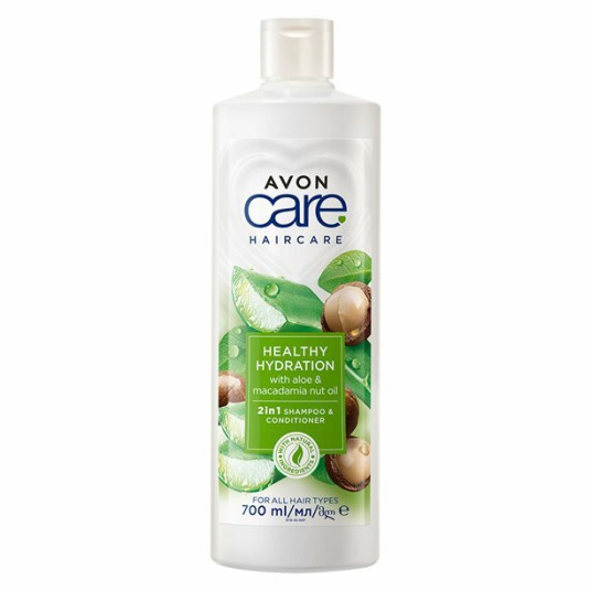 Avon - Shampoo ja hoitoaine 2 in 1 Healthy Hydration (2 in 1 shampoo & hoitoaine) 700 ml