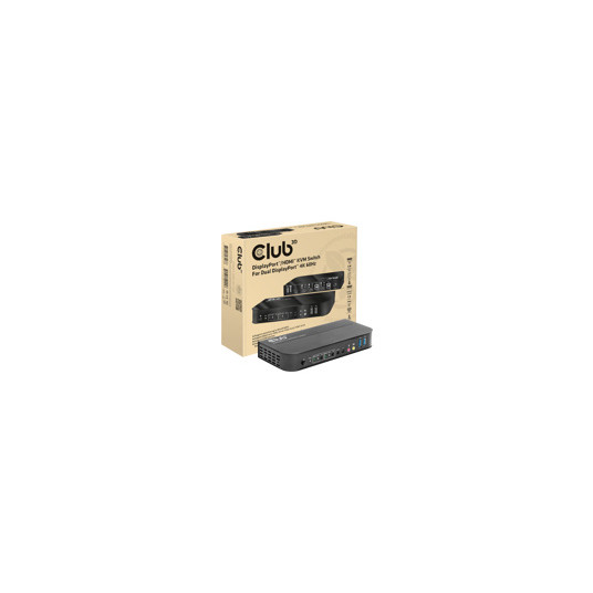 CLUB 3D DISPLAYPORT/HDMI KVM -KYTKIN