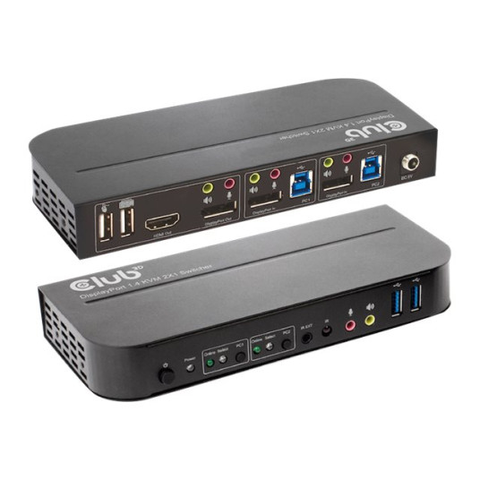 CLUB 3D DISPLAYPORT/HDMI KVM -KYTKIN