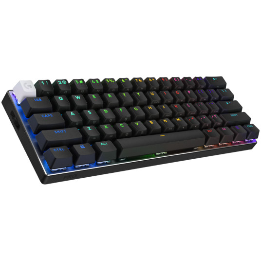 LOGITECH G PRO X 60 LIGHTSPEED Langaton pelinäppäimistö (Tactile) - MUSTA - US INT'L - 2.4GHZ/BT - EMEA28-935 - TAKTIILIKYTKIN