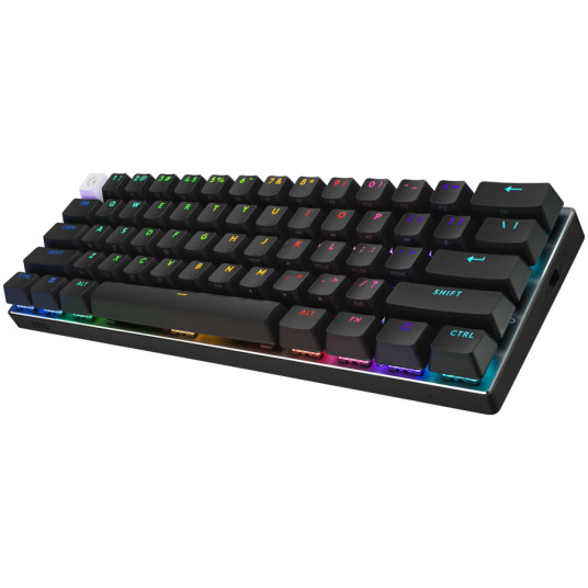 LOGITECH G PRO X 60 LIGHTSPEED Langaton pelinäppäimistö (Tactile) - MUSTA - US INT'L - 2.4GHZ/BT - EMEA28-935 - TAKTIILIKYTKIN