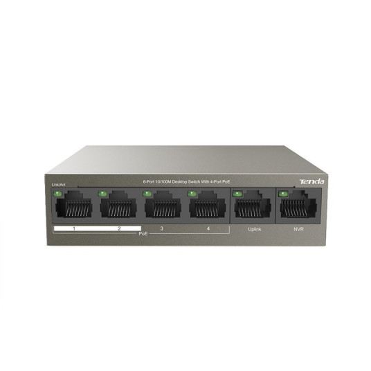 Tenda TEF1106P-4-63W PoE-sovitin