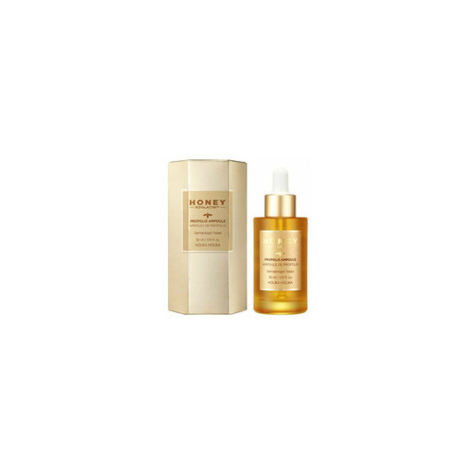 Holika Holika Honey Royal Lactin™ Propolis Ampoule (kuiva ja herkkä iho) - Kirkastava seerumi ampullissa, 30 ml.