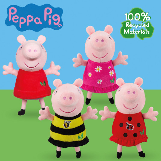 PEPPA PIG ECO Pehmopossu Pepa, 20 cm