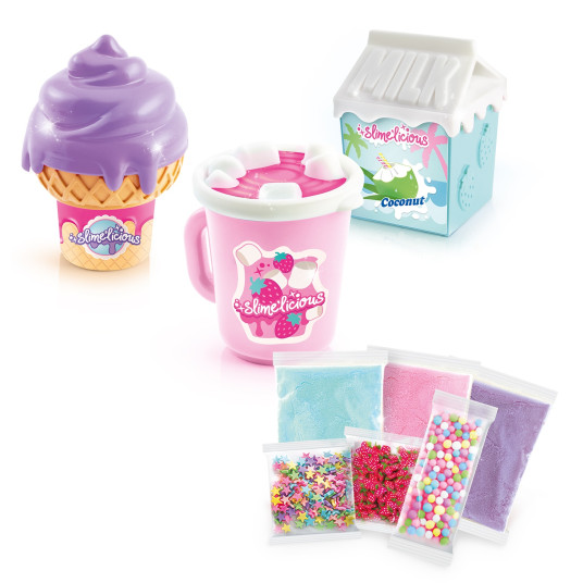 CL SO SLIME Leikkisetti Slimelicious, 3 kpl